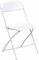 White Folding Chair