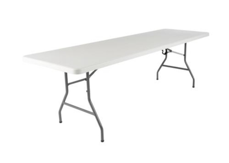8’ rectangle Table